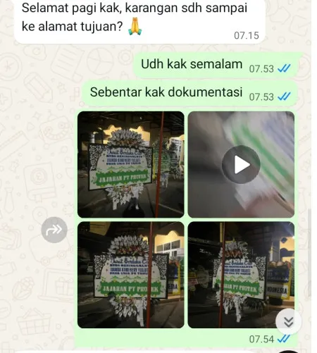 Pengiriman Papan Bunga Selamat Sunter Jaya