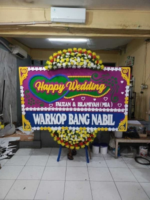 Papan Bunga di Sunter Jaya