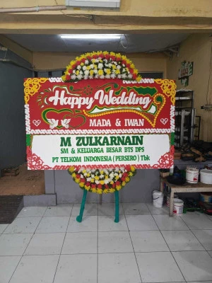 Papan Bunga di Sunter Jaya
