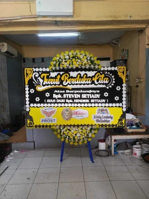 Papan Bunga di Sunter Jaya