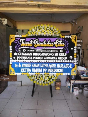 Papan Bunga di Sunter Jaya